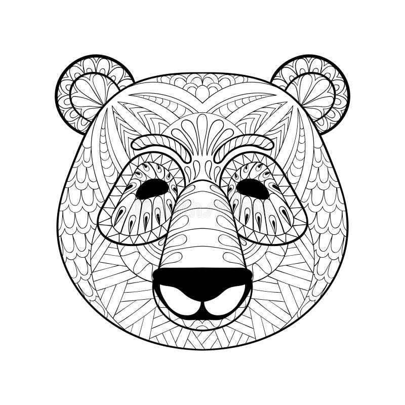 Mandala Panda Svg - 175+ File SVG PNG DXF EPS Free