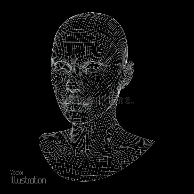 head-person-d-grid-human-wire-model-poly