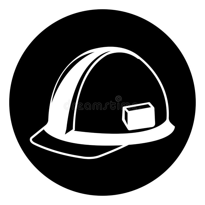 Head Protection Symbol Sign, Vector Illustration, Isolate on White