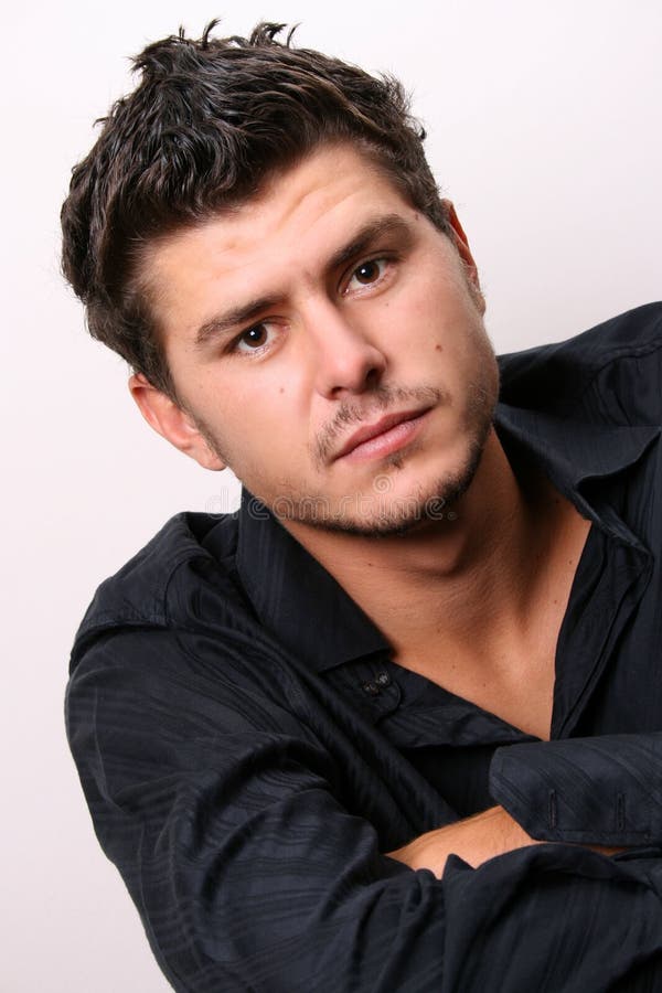 Head Shot Of Male Model