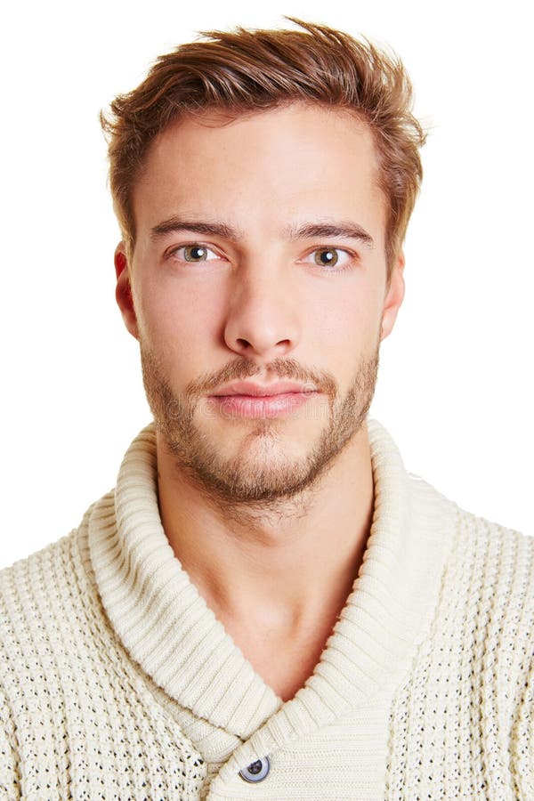 Head shot of young man