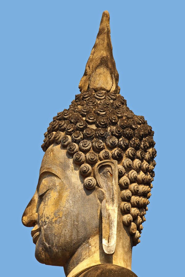 Head Of Statue Buddhas Picture. Image 4850020