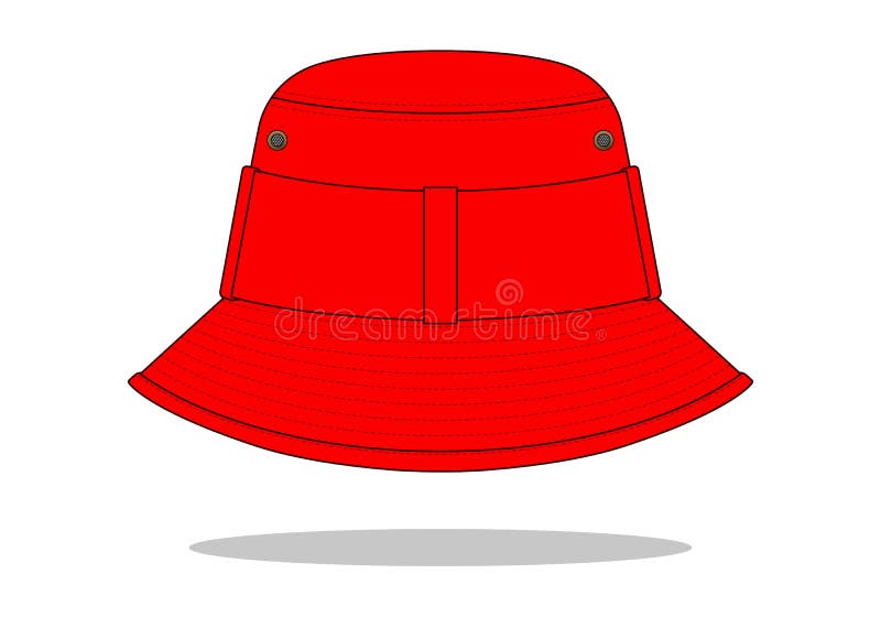 Bucket Hat Template Stock Illustrations – 661 Bucket Hat Template Stock ...
