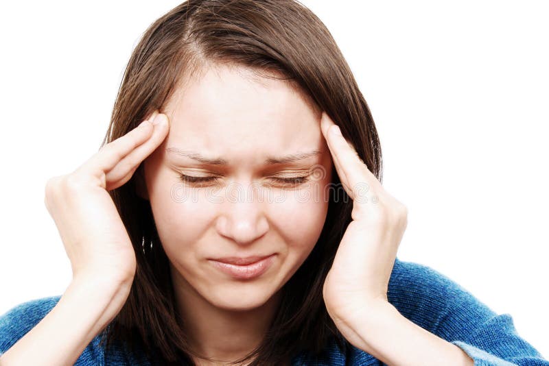 Headache Dizzy stock photo. Image of face, aspirin, headache 16575434