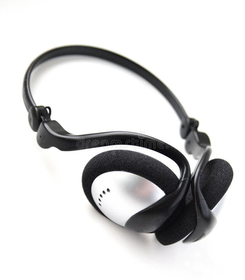 Headphones stock photo. Image of translate, black, translation 11607642