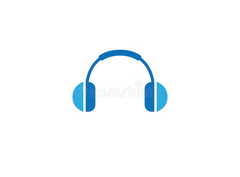 Headphones With Music Beats Headset Logo Design Stock Illustration Illustration Of Funky Earphones