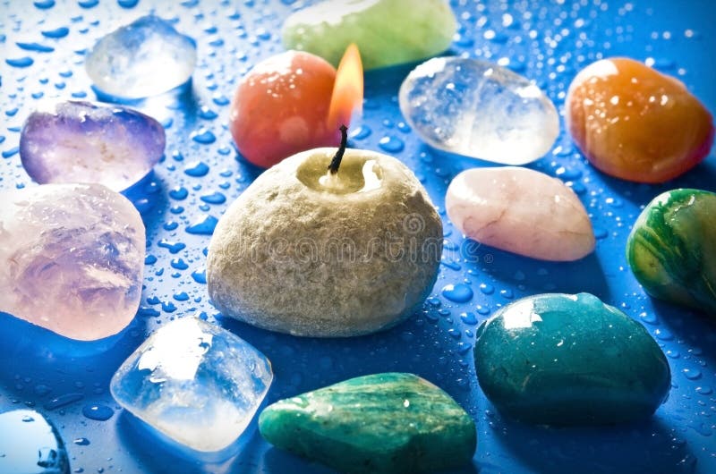 Healing stones stock image. Image of spiritual, belief 16838877