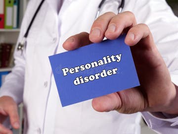 Health Care Concept Meaning Personality Disorder With Phrase On The 