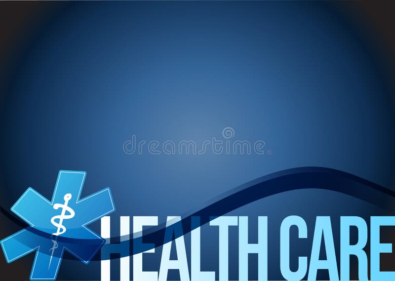 health care medical symbol illustration design over a blue background