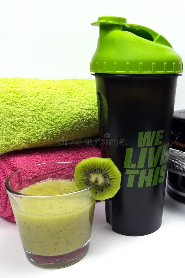 Health and fitness stuff with fruits and weights royalty free stock photography Health and fitness stuff with fruits and weights royalty free stock photography
