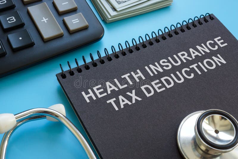 health-insurance-tax-deduction-inscription-stethoscope-and-calculator
