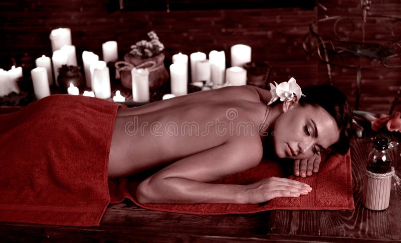 Health SPA en wellnesstoerisme Exotisch ontspan massage stock afbeelding Health SPA en wellnesstoerisme Exotisch ontspan massage stock afbeelding