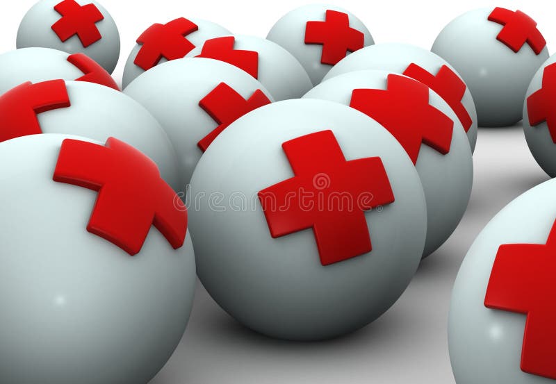 Spheres stock illustration. Illustration of cure, education 4239866