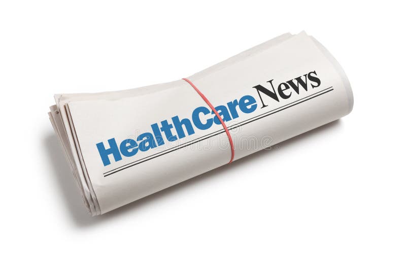 HealthCare News stock image. Image of rubber, newspaper -