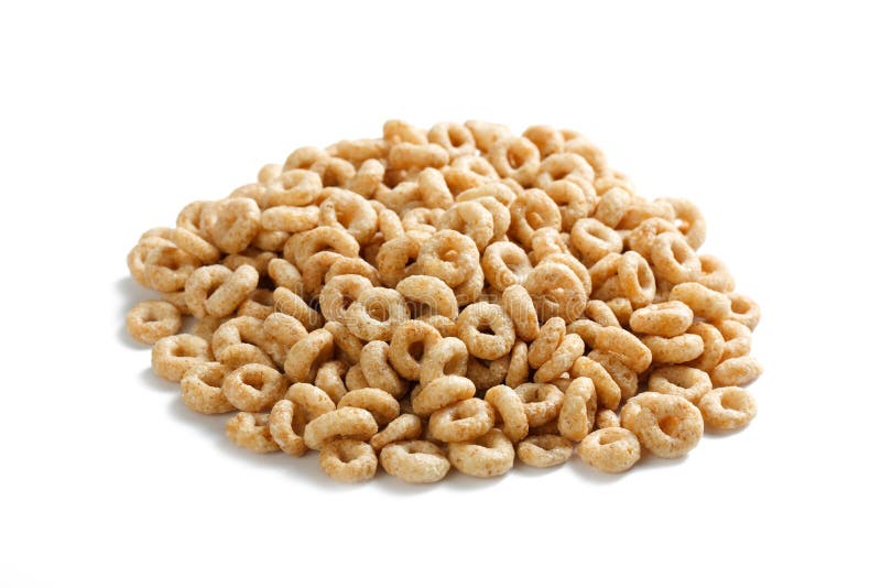 Healthy cereal rings stock photography