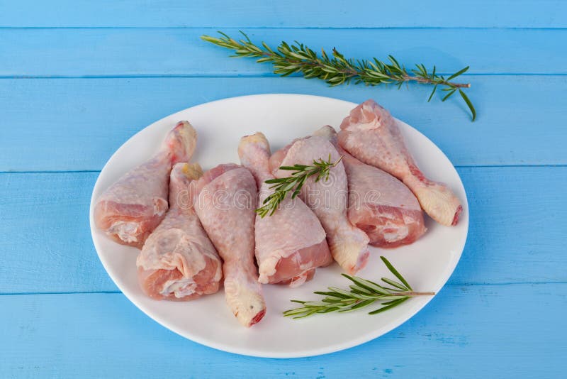 Healthy chicken thighs stock photo. Image of animal, closeup 92451650