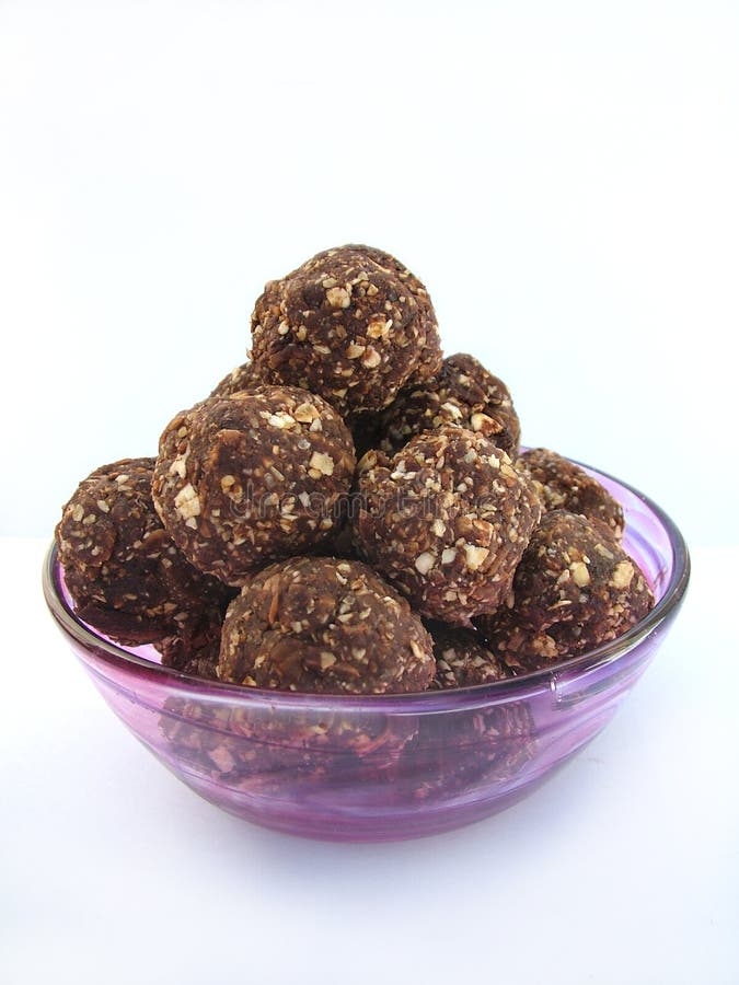 Healthy Chocolate truffles stock image. Image of tasty 2477039