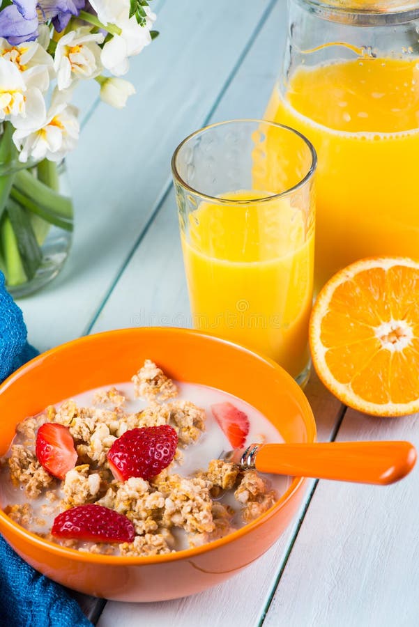 Continental Breakfast, Fresh Croissant Stock Photo Image of