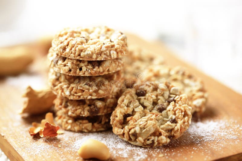 Healthy cookies stock photo. Image of cookies, sesame 19849238