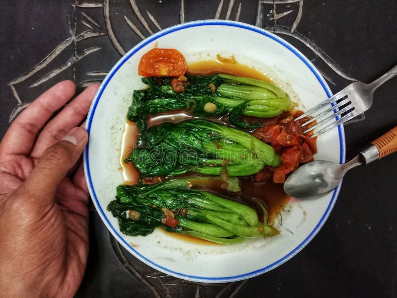 Healthy Cooking from Homemade Mustard Leaves Stock Image Image of healthy, salad 210222187