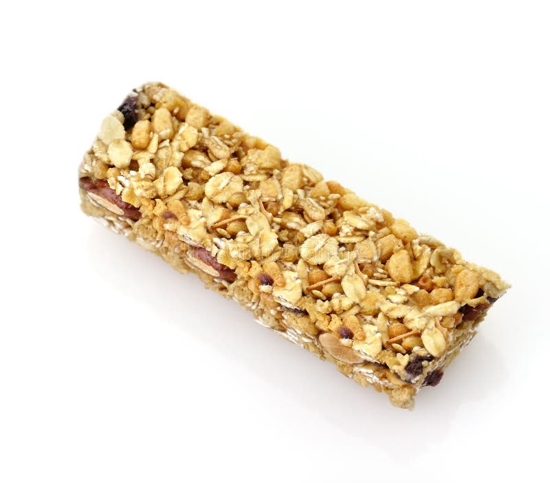 Healthy Cranberry Snack Bar Stock Photo Image of cereal, natural