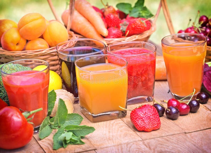 Healthy Drinks Healthy Beverages Stock Image Image of fruit, drink
