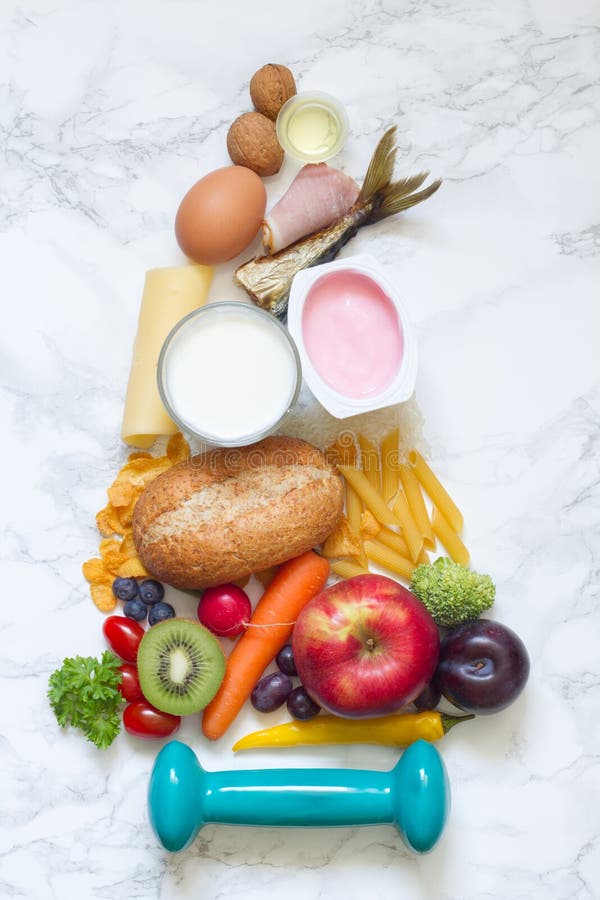 Healthy eating pyramid diet nutrition concept and sport royalty free stock images Healthy eating pyramid diet nutrition concept and sport royalty free stock images