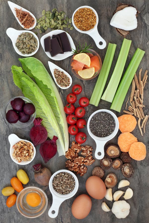 Healthy Eating to Improve Brain Power royalty free stock image Healthy Eating to Improve Brain Power royalty free stock image