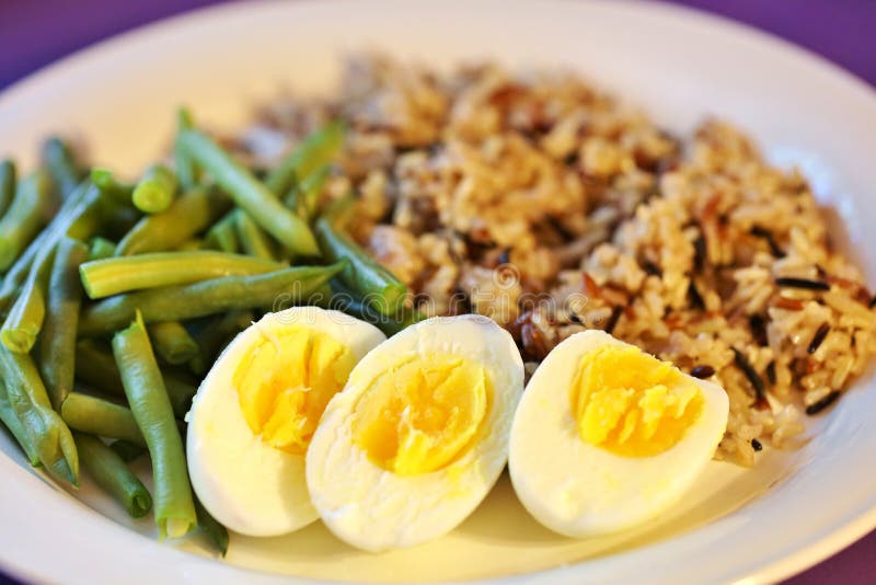 Healthy Egg & Veggie Lunch