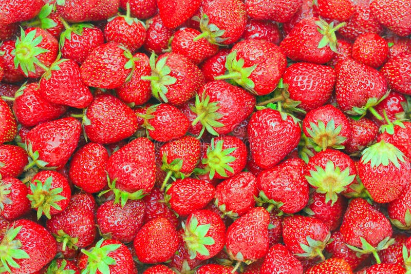 Healthy food, background. Strawberry