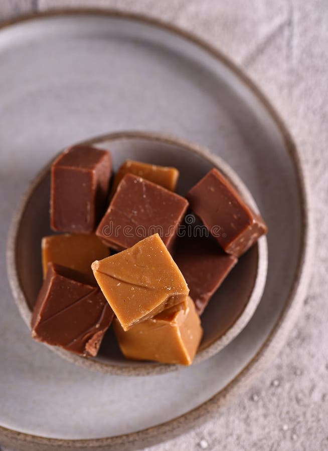 Dessert Homemade Candy Toffee Stock Photo - Image of homemade, dessert ...