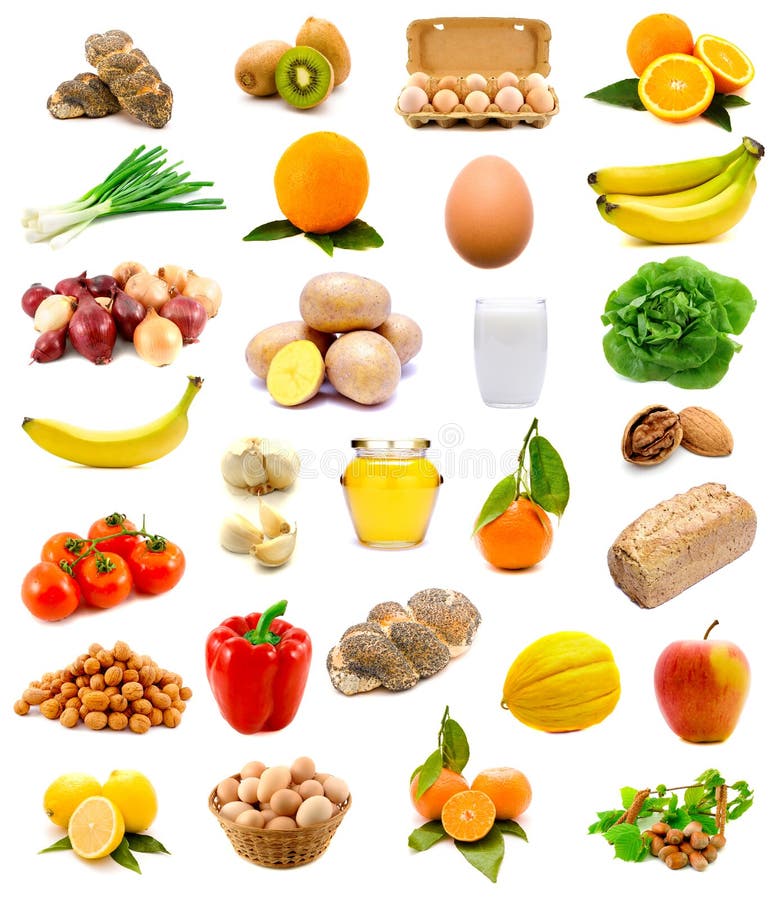 Healthy food, fruits and vegetables