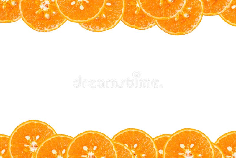 Healthy food, Orange slices for background texture with coppy space.