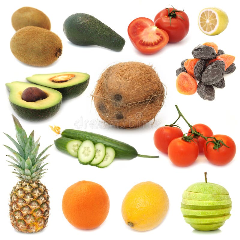 Healthy Food Set - Fruits and Vegetables