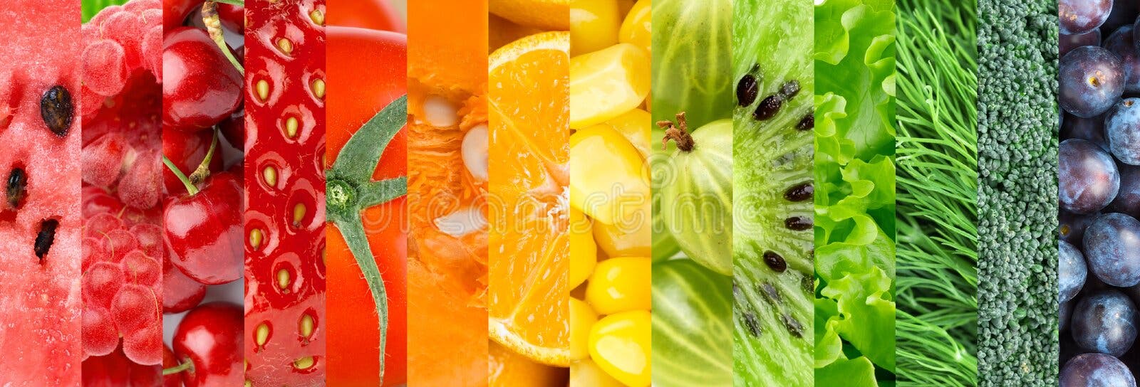 Fresh Fruits And Vegetables. Healthy Food Background Stock Photo, Picture  and Royalty Free Image. Image 45854109.