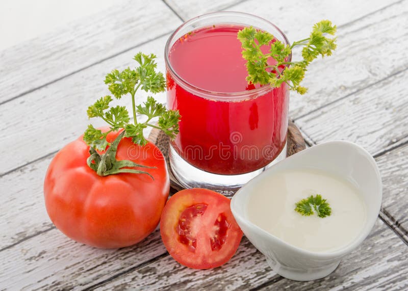 Healthy fresh tomato juice stock image. Image of fruits 57762861