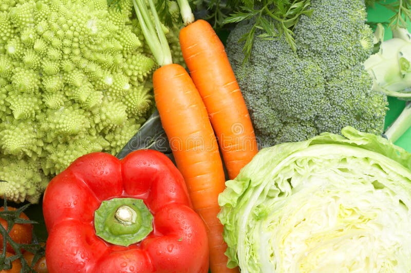 Healthy fresh vegetables stock photo. Image of food, eating 4507256