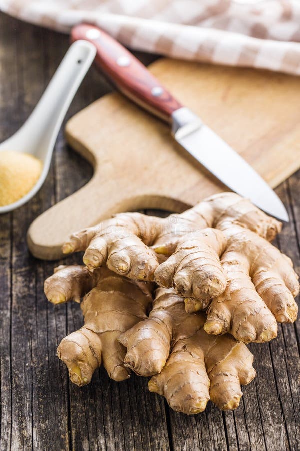 Healthy ginger root. stock photo. Image of brown, energy 104879252
