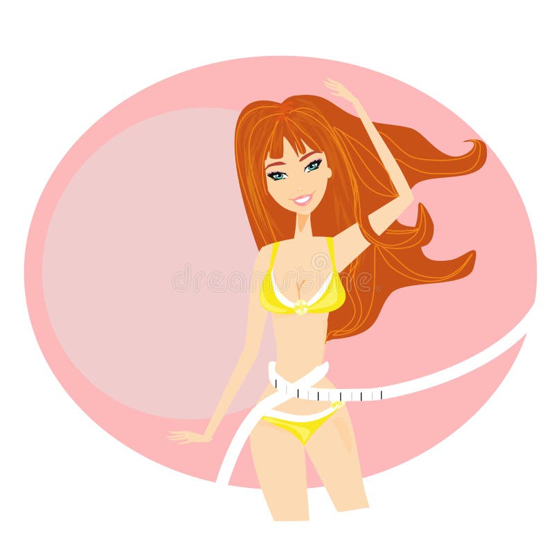 https://thumbs.dreamstime.com/b/healthy-girl-measuring-her-waist-illustration-30869562.jpg