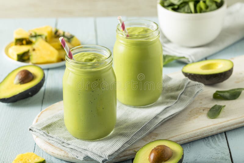 Healthy Homemade Avocado Smoothie