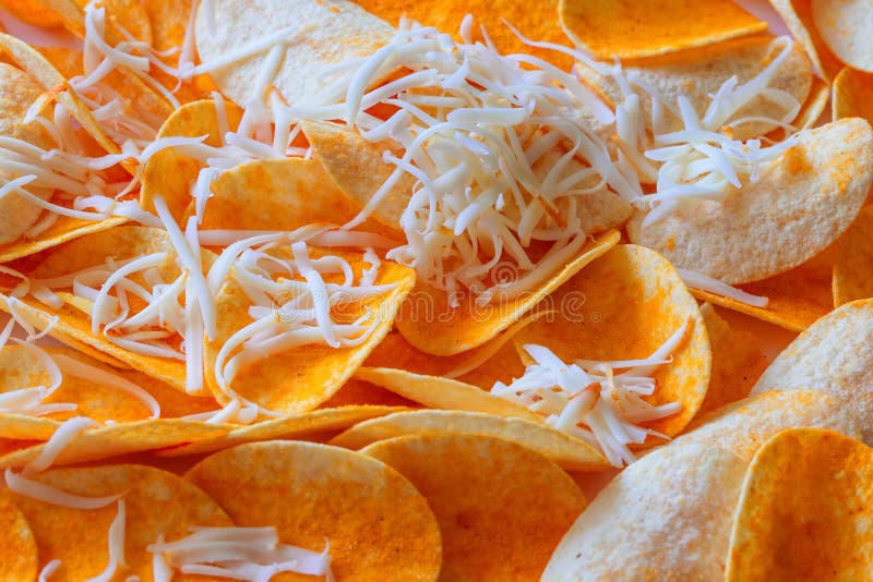 Healthy Homemade Plantain Chips Cheese Stock Photos Free & Royalty