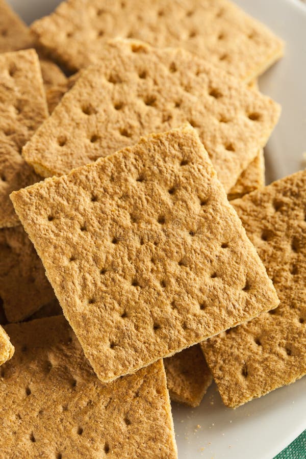 Healthy Honey Graham Crackers Stock Image - Image of cinnamon, stack ...