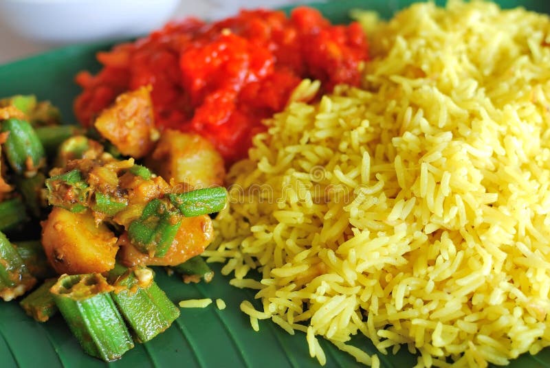 Healthy Indian Vegetarian Set Meal Stock Photo - Image of indian