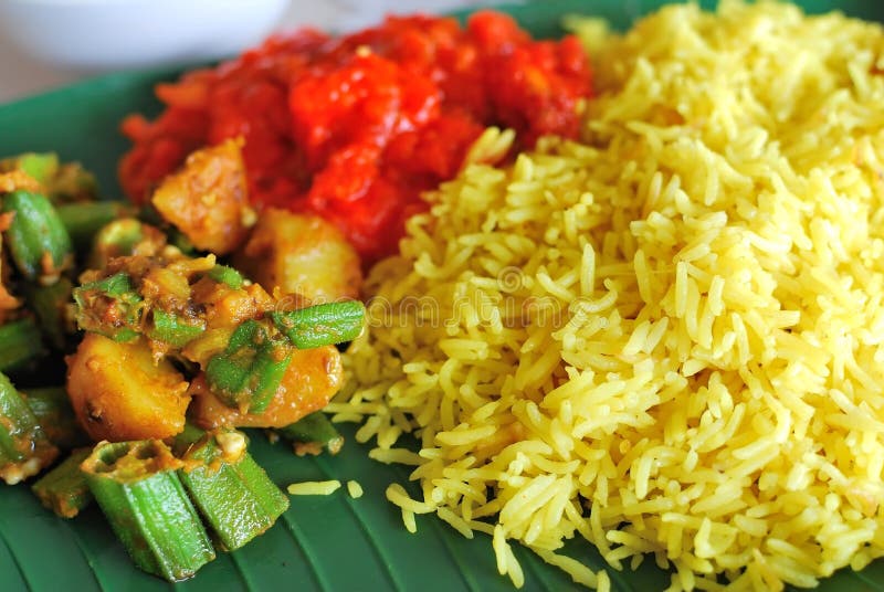 Healthy Indian vegetarian set meal