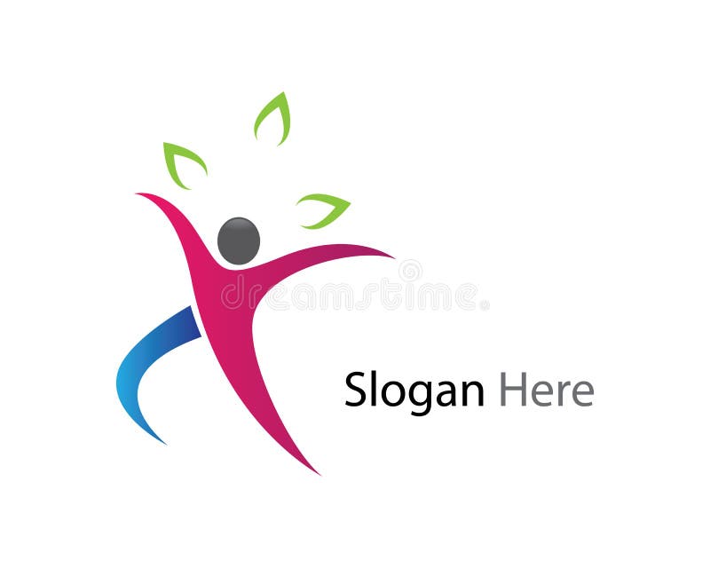 Healthy Life Logo template royalty free illustration Healthy Life Logo template royalty free illustration