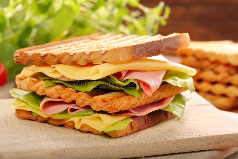 Healthy Lunch for School with Vegetable Sandwich Stock Image Image of