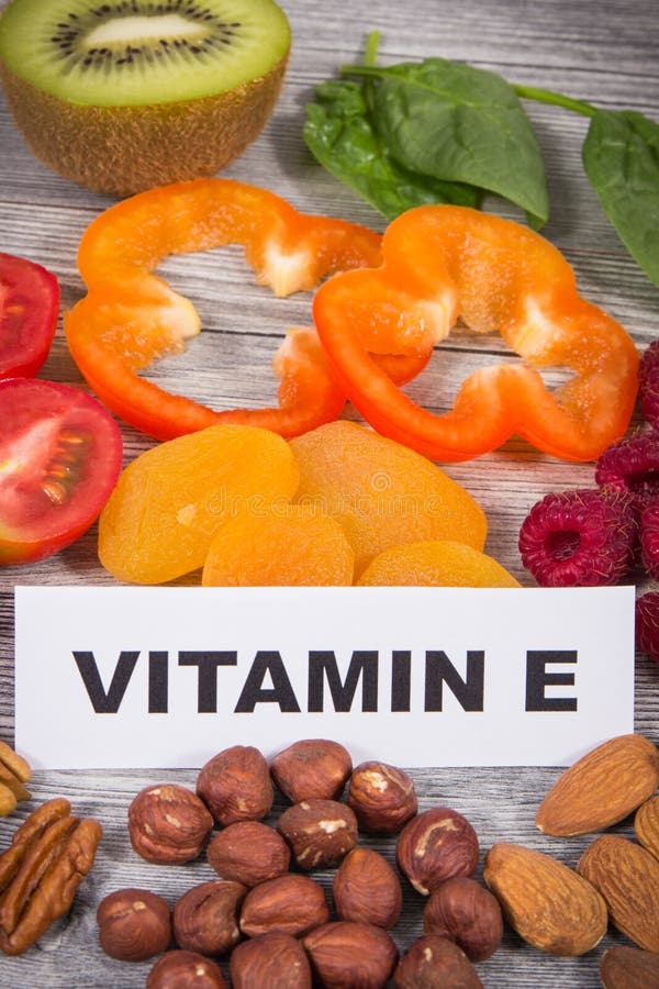 Healthy Ingredients Containing Vitamin E and Minerals. Nutritious