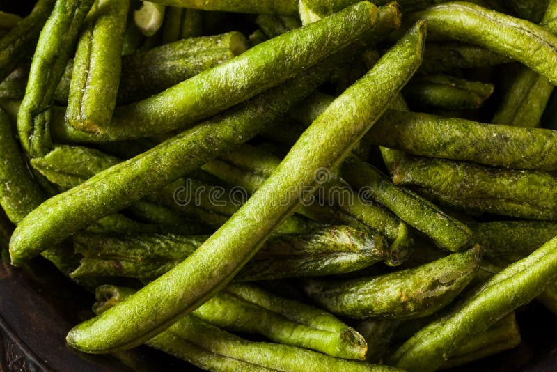 Healthy Nutritious Dehydrated Green Bean Chips Stock Image Image of ingredient, potato 74975375