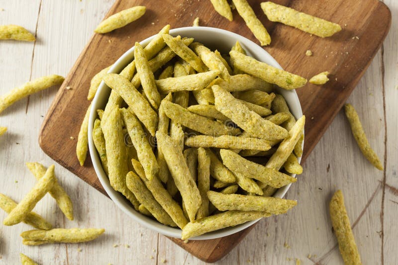 Healthy Organic Snap Pea Chips Stock Image Image of crisp, pods 50791451