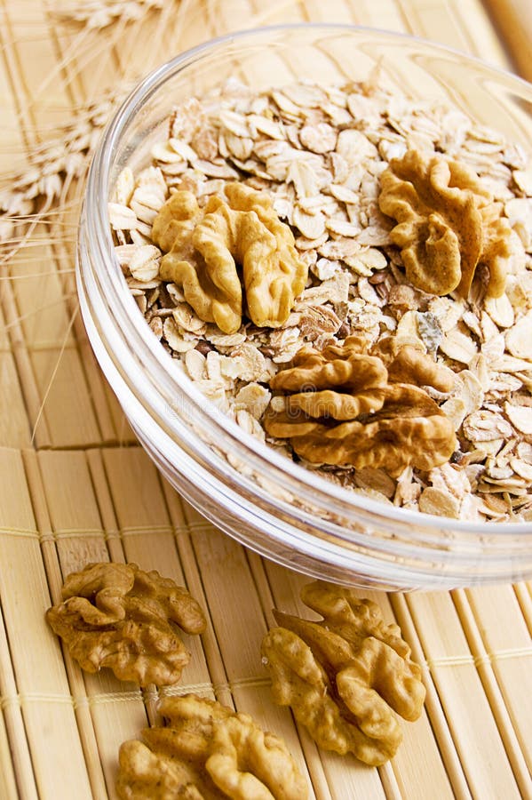 Healthy Porridge Ingredients Stock Photo Image of bowl, healthy 12382648
